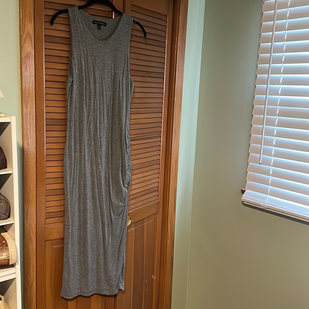 Banana Republic Gray Tank Dress